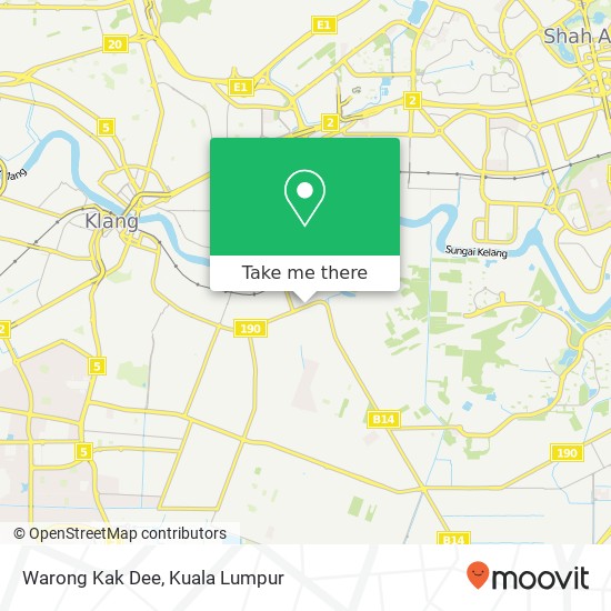 Warong Kak Dee map