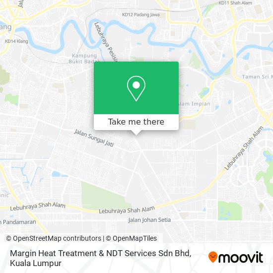 Margin Heat Treatment & NDT Services Sdn Bhd map