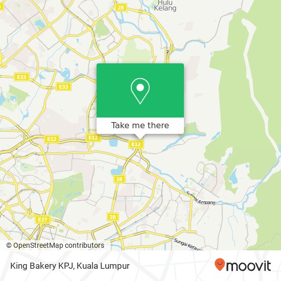 King Bakery KPJ map