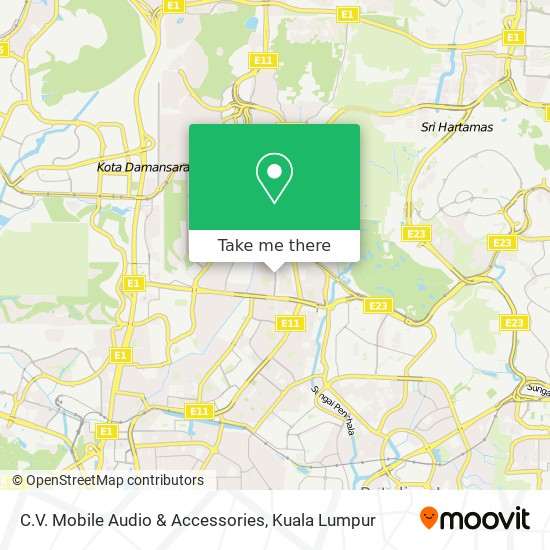 C.V. Mobile Audio & Accessories map