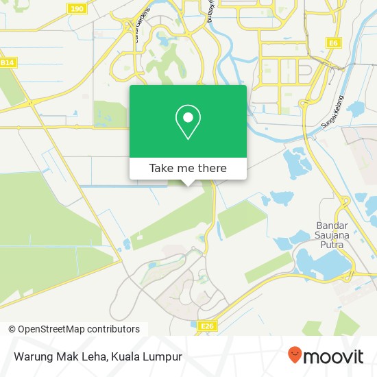 Warung Mak Leha map