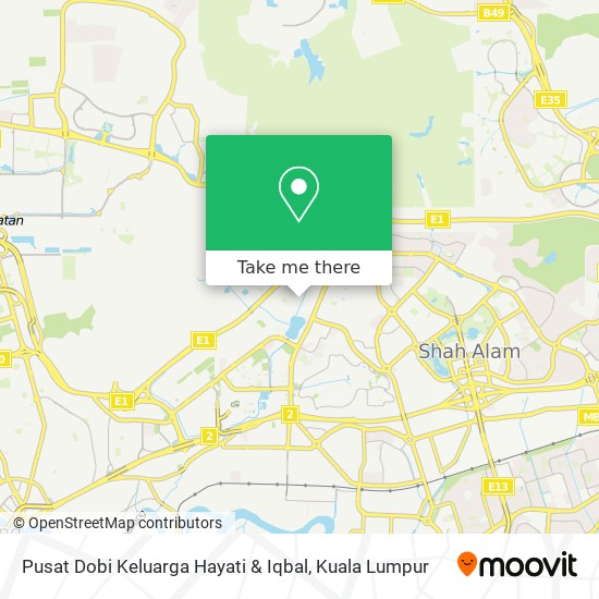 Pusat Dobi Keluarga Hayati & Iqbal map