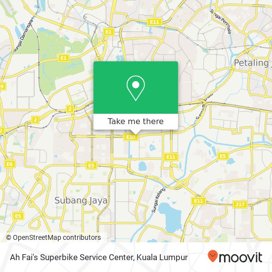 Ah Fai's Superbike Service Center map