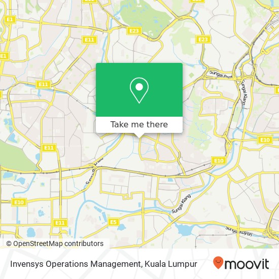 Invensys Operations Management map
