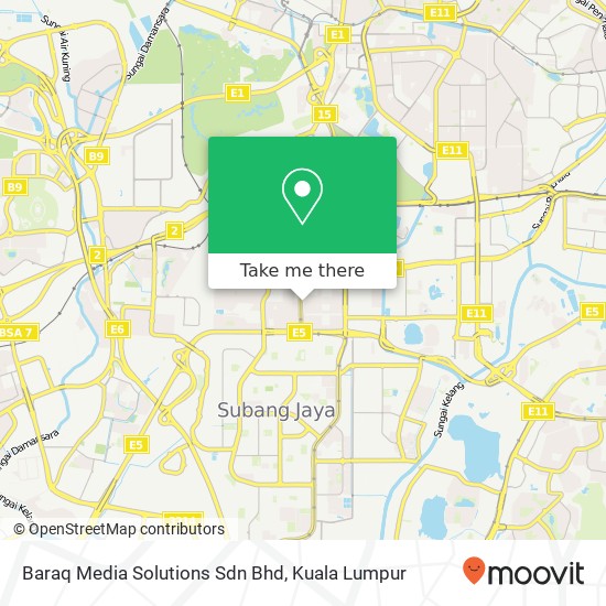 Baraq Media Solutions Sdn Bhd map