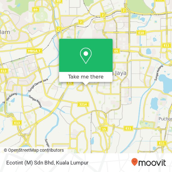Ecotint (M) Sdn Bhd map