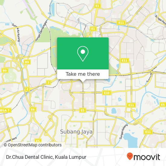 Peta Dr.Chua Dental Clinic
