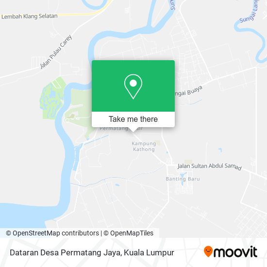 Dataran Desa Permatang Jaya map