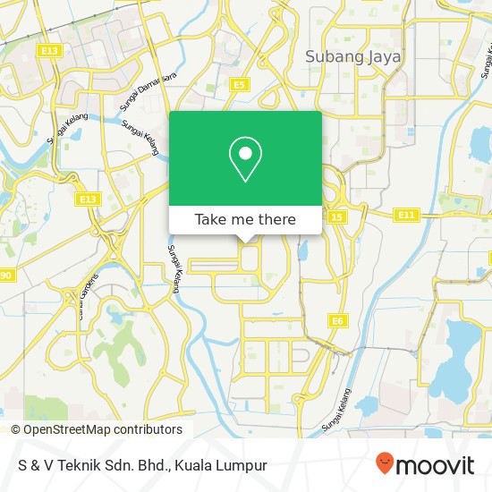 S & V Teknik Sdn. Bhd. map