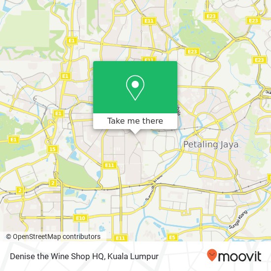 Denise the Wine Shop HQ map