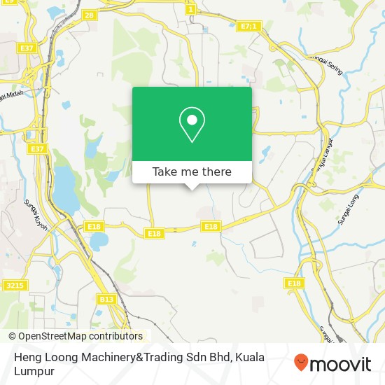 Heng Loong Machinery&Trading Sdn Bhd map