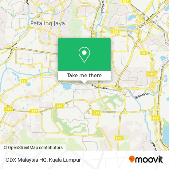 DDX Malaysia HQ map