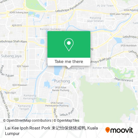 Lai Kee Ipoh Roast Pork 来记怡保烧猪咸鸭 map