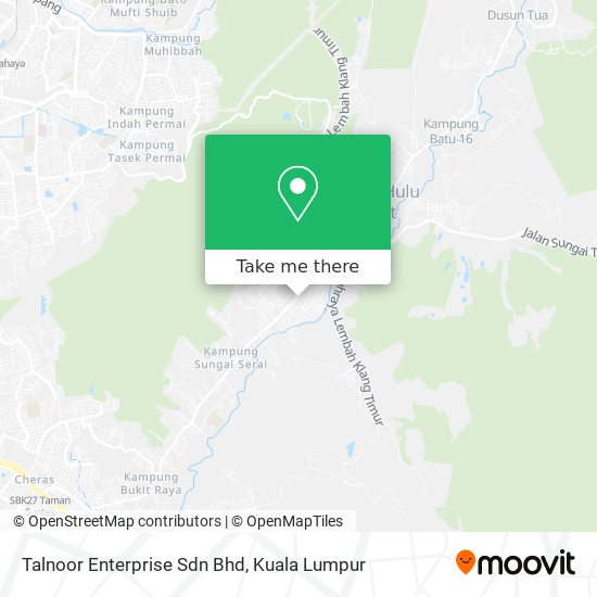 Talnoor Enterprise Sdn Bhd map