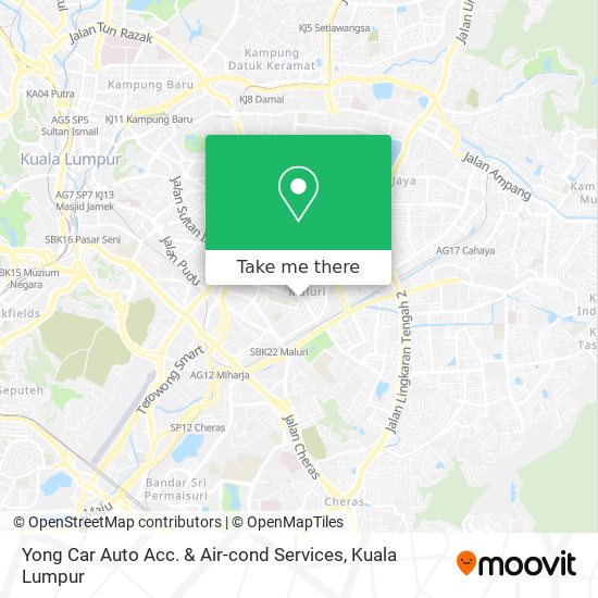 How To Get To Yong Car Auto Acc Air Cond Services In Kuala Lumpur By Bus Mrt Lrt Or Train Moovit