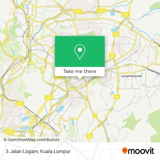 3 Jalan Logam map