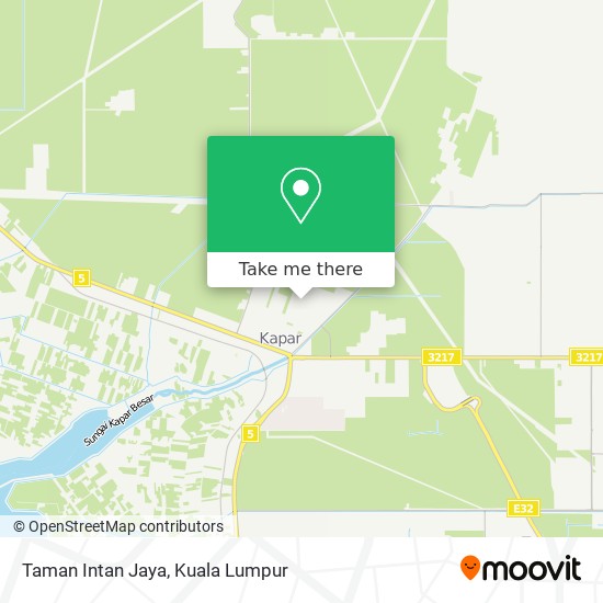 Taman Intan Jaya map