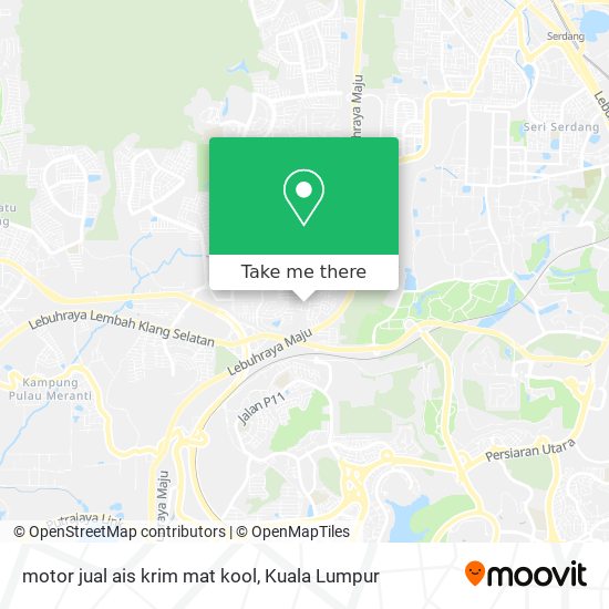 motor jual ais krim mat kool map