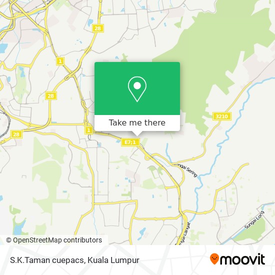 How To Get To S K Taman Cuepacs In Hulu Langat By Bus Mrt Lrt Or Train