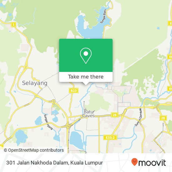 301 Jalan Nakhoda Dalam map
