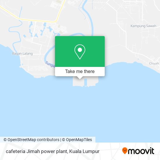 cafeteria Jimah power plant map