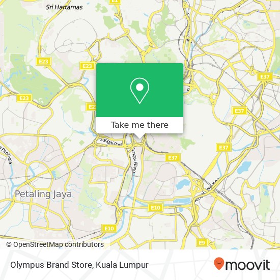 Olympus Brand Store map