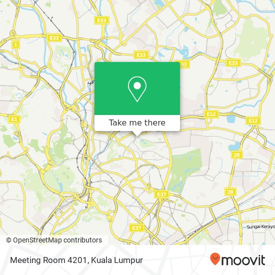 Meeting Room 4201 map