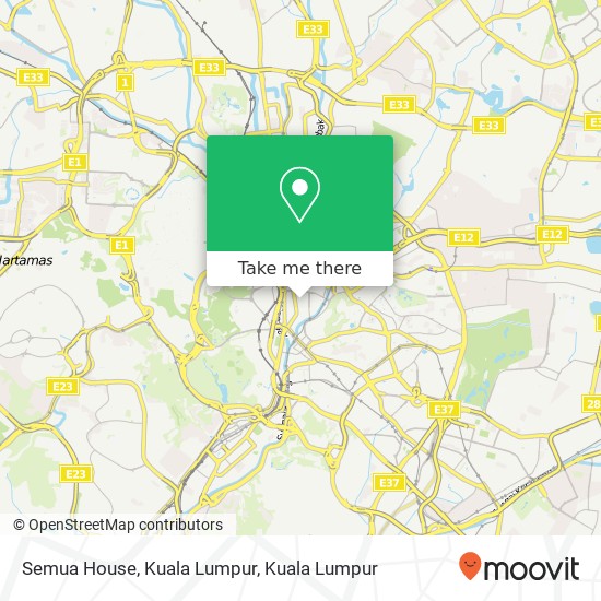 Peta Semua House, Kuala Lumpur