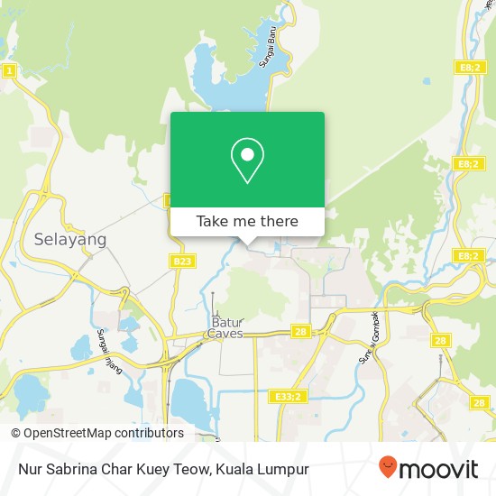 Nur Sabrina Char Kuey Teow map