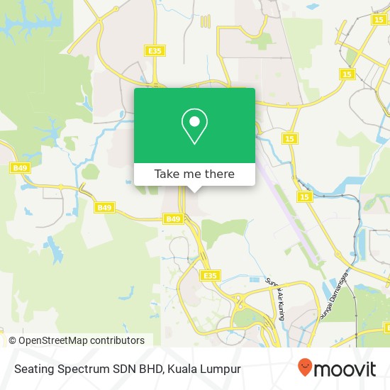 Seating Spectrum SDN BHD map