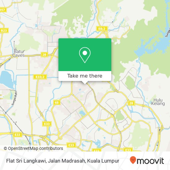 Peta Flat Sri Langkawi, Jalan Madrasah