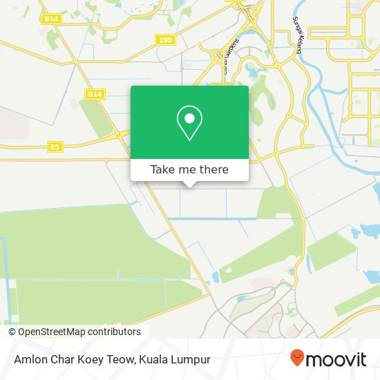 Amlon Char Koey Teow map