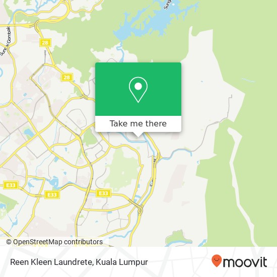 Reen Kleen Laundrete map