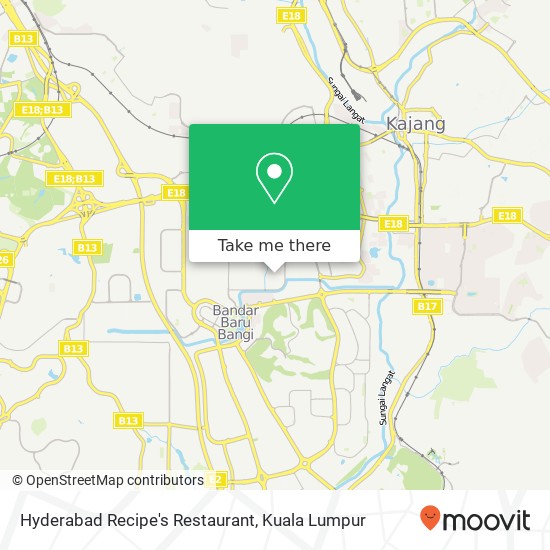 Hyderabad Recipe's Restaurant map