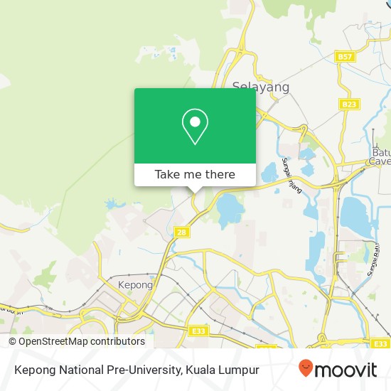 Peta Kepong National Pre-University