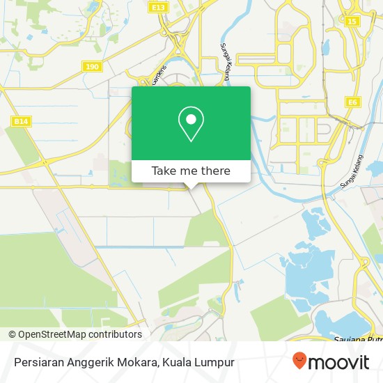 Persiaran Anggerik Mokara map