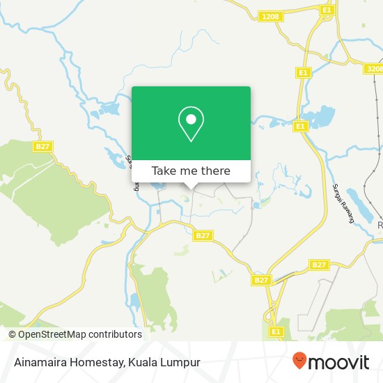 Peta Ainamaira Homestay