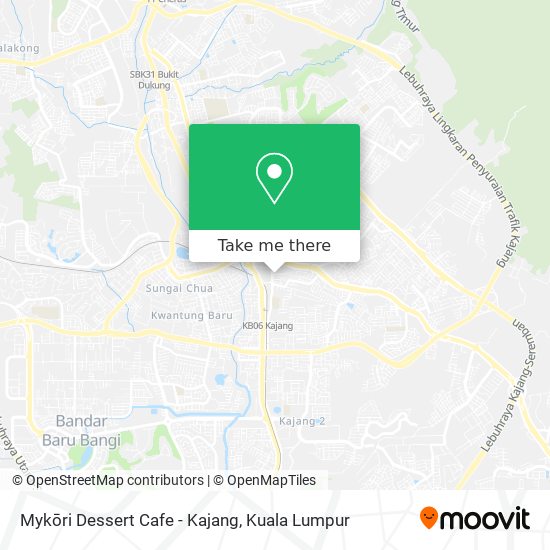Peta Mykōri Dessert Cafe - Kajang
