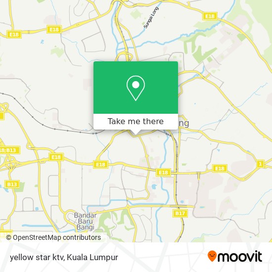 yellow star ktv map