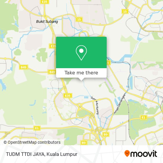 TUDM TTDI JAYA map