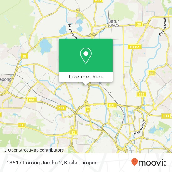 13617 Lorong Jambu 2 map