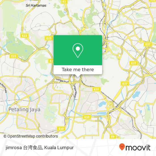 jimrosa 台湾食品 map