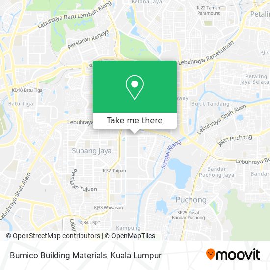 Bumico Building Materials map