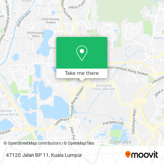 47120 Jalan BP 11 map