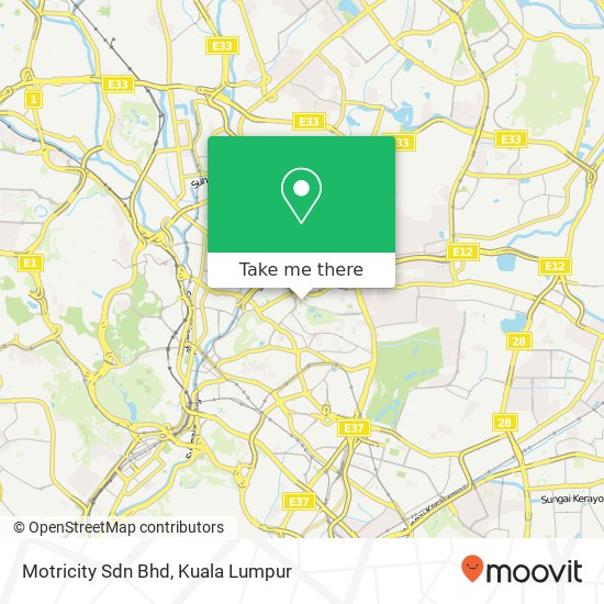 Motricity Sdn Bhd map