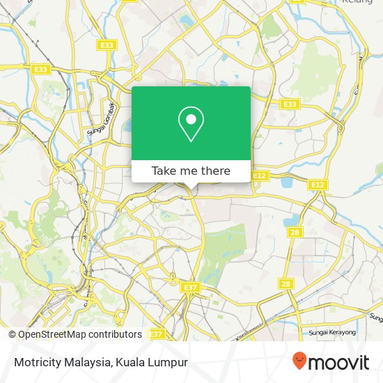 Peta Motricity Malaysia