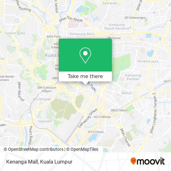 Kenanga Mall map