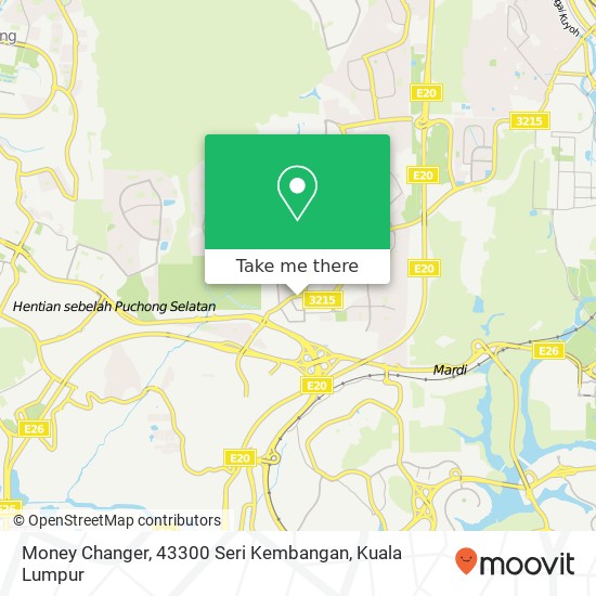 Money Changer, 43300 Seri Kembangan map