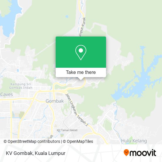 KV Gombak map