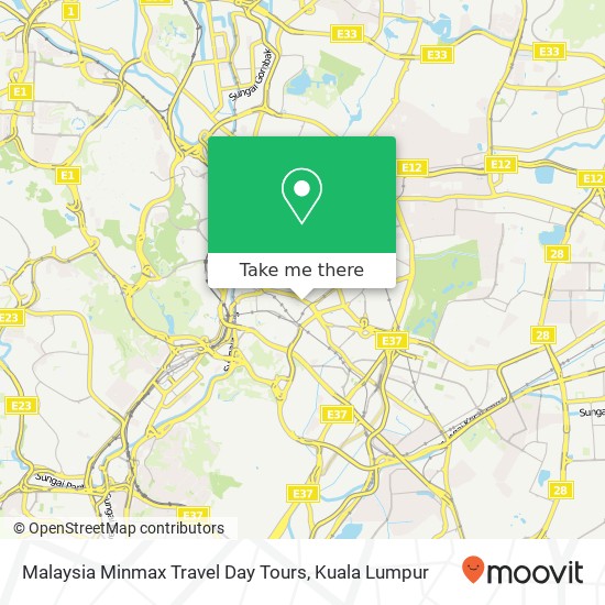 Peta Malaysia Minmax Travel Day Tours